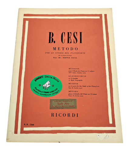 Cesi metodo per lo - metodo, studio
