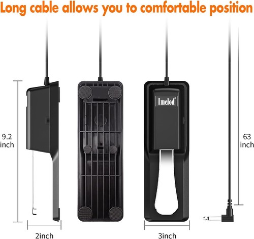Pedale sustain universale per - pedale,