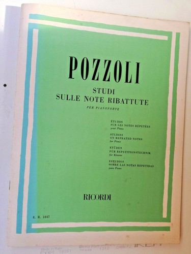 Pozzoli studi sulle - studi, note