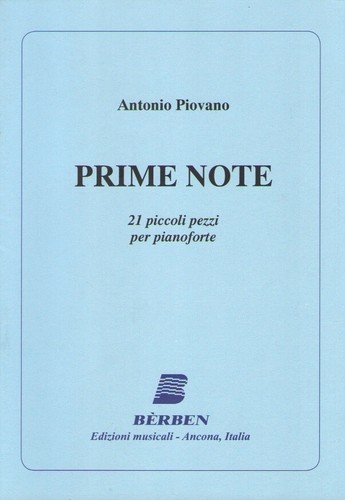 Prime note piccoli pezzi - note,